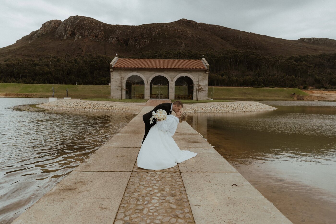 Jaco & Linné se Romantiese Troue in Franschhoek Vallei