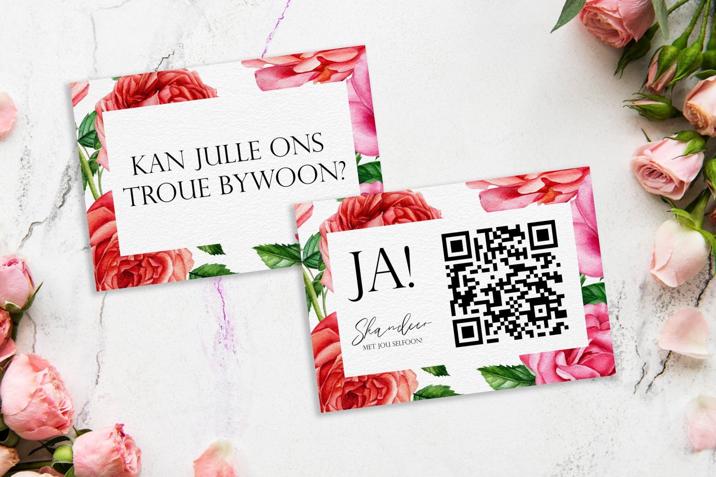 Stylvolle & Maklike RSVP-Kaartjies vir Jul Troudag