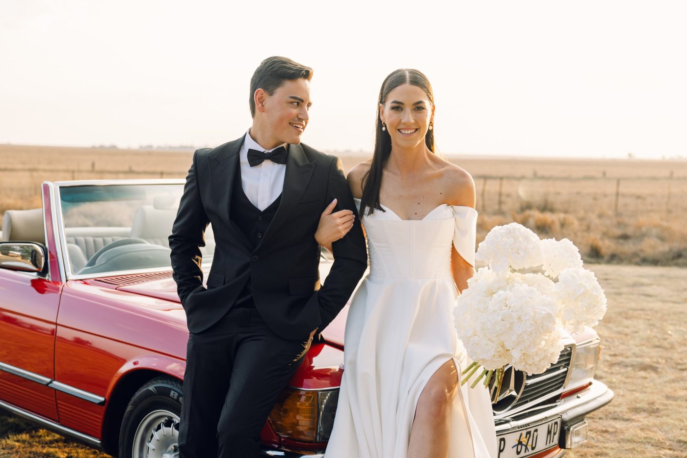 Juhan & Rochelle se Elegante Winter Troue in Ermelo
